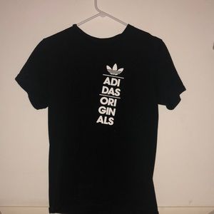 Adidas Originals Black Logo Top